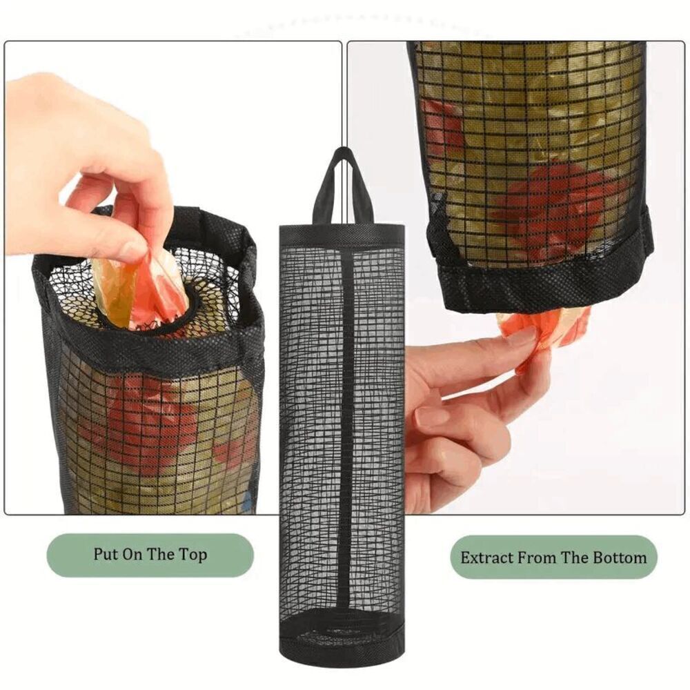 Grocery Bag Storage Holder Dispenser